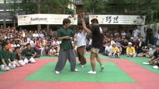 택견배틀 2012 TKB 5배틀 성대명륜 vs 원투킥복싱