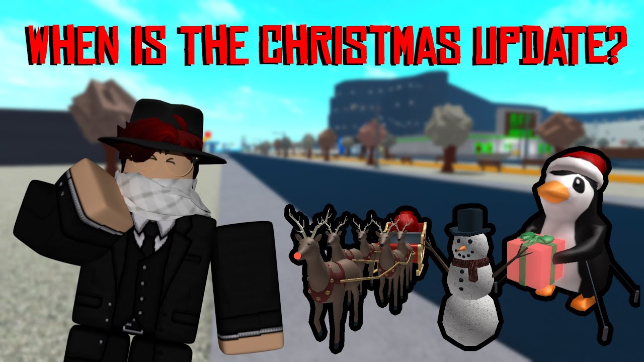 When is the Bloxburg Christmas Update? YouTube