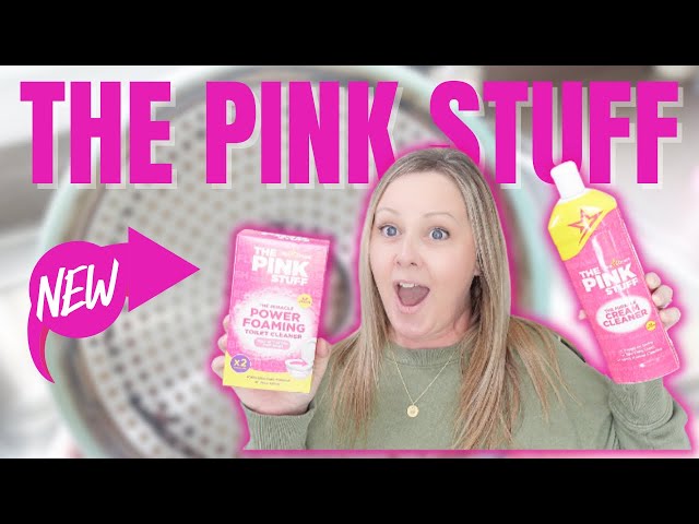 new product 🚨 the pink stuff miracle foaming toilet cleaner 🚽 #asmr  #asmrcleaning #thepinkstuff ad 