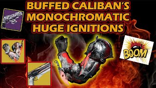 Hunters Go BOOM Calibans Hand Buffed Solar Hunter Build -  Destiny 2 -  Season 22 Lightfall