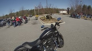 Test Ride 2015 Iron 883 Harley Davidson Sportster