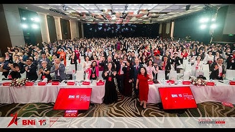 Hội Ngộ Đỉnh Cao 2024 BNI Việt Nam Thu Hút Gần 1000 Doanh Nghiệp Tham Gia | HTV9