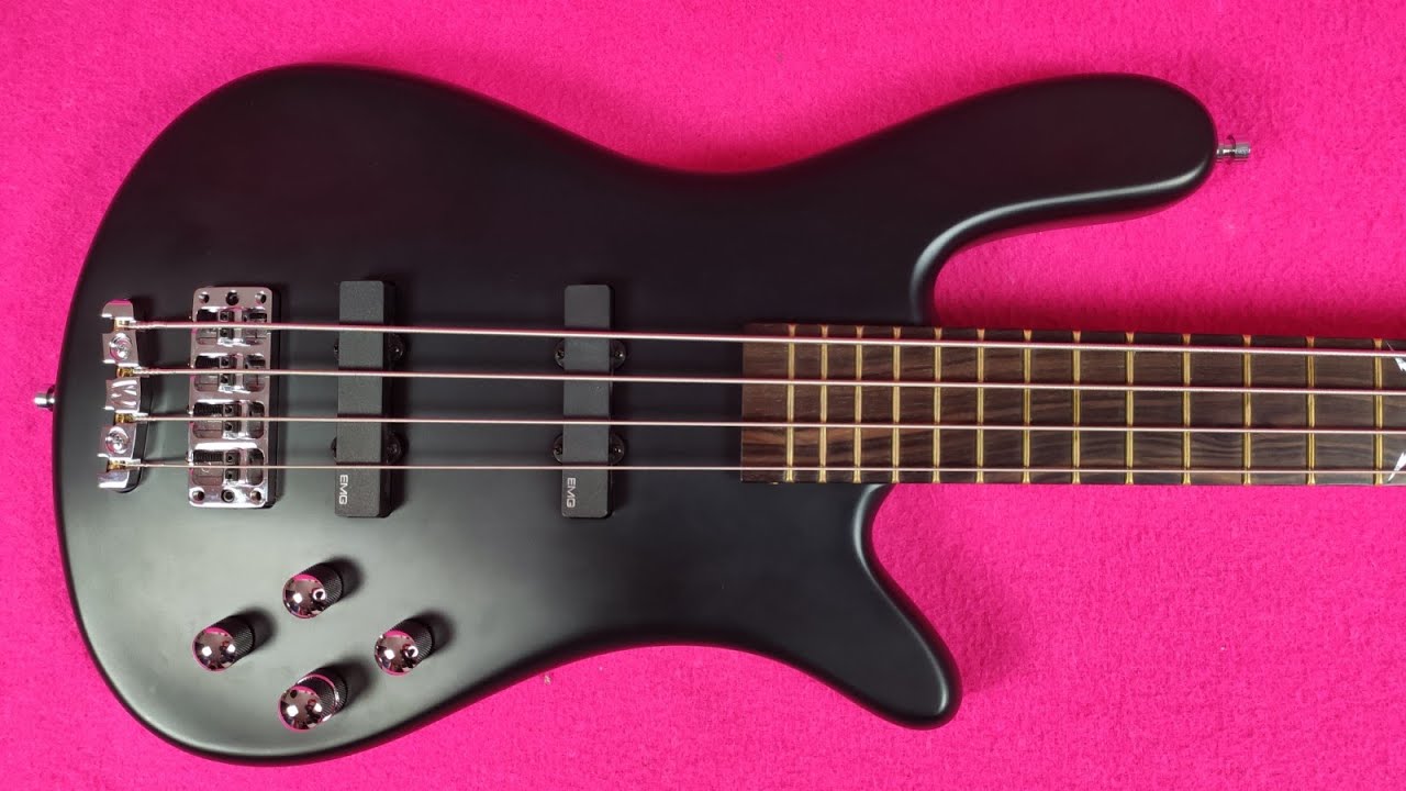 [2011] Warwick RockBass Artist Line Robert Trujillo 4 String Metallica