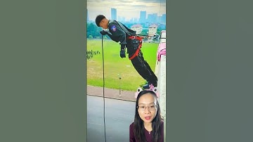 Cảnh sát cơ động luyện tập nguy hiểm thật ❤️ #shortvideo #canhsatcodong