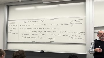 Quantum Optics 2 L7: Introduction to Phase Space Representations