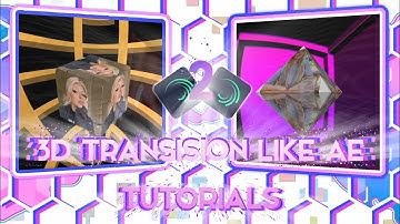 AE inspyred 3d Transision tutorials | in Alight motion