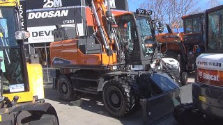 Develon Doosan DX170W7  Wheel Excavator (2023) Exterior and Interior