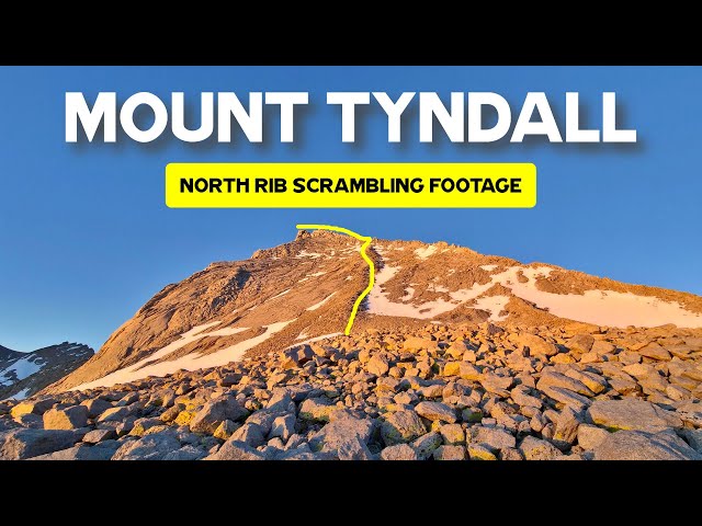 Mount Tyndall North Rib Scramble