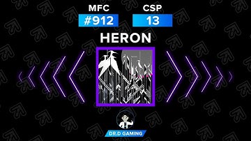 heron CSP MFC #912 DDR A20+ 2022