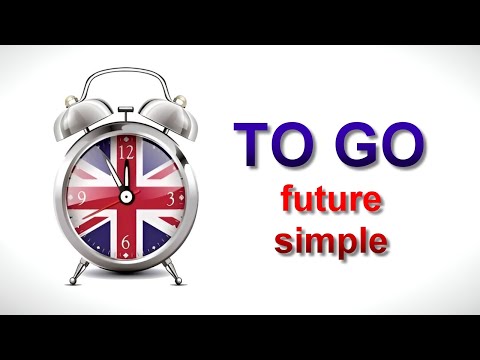 Глагол TO GO (future simple). Английский на слух для начинающих