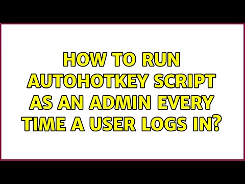 How to run