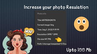 apincrease your photo Regulation...  How to resize photo.  #viral #edit #viralshort #picture a screenshot 4