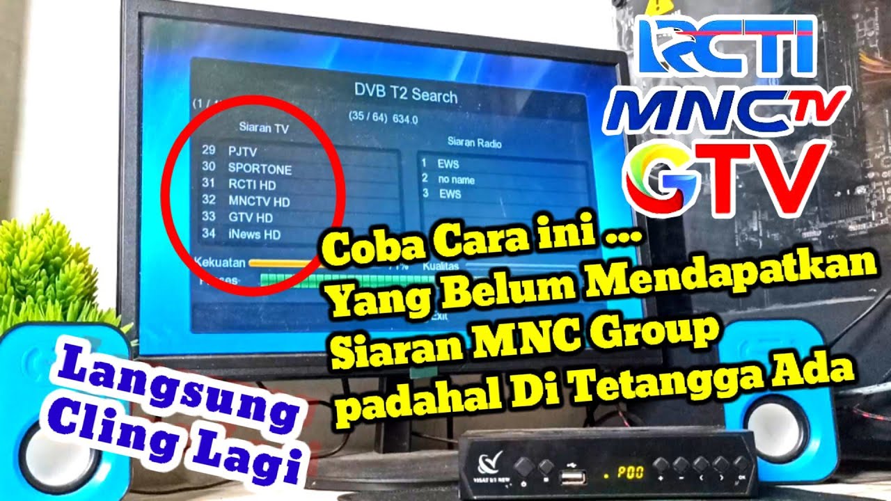 Cara Mencari sinyal RCTI yang Hilang di tv digital YouTube