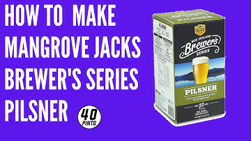 How to make Mangrove Jacks Brewer