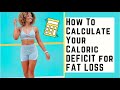 How to be in a caloric deficit (FAT LOSS) - SIMPLE.