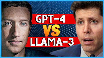 Metas LLAMA 3 Versus OpenAI ChatGPT-4 | Llama 3 vs GPT-4 (LLM Benchmark)