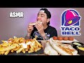 ASMR SUNDAY EATING Crunchwrap Supreme And Fries Supreme From Taco Bell | Real Eating Sounds