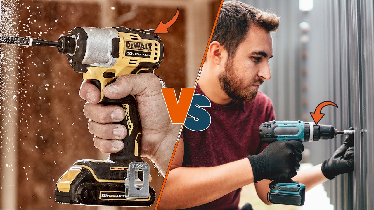Impact Driver vs Cordless Drill Which One Should You Choose? YouTube