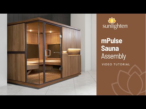 Sunlighten mPulse Infrared Sauna Assembly