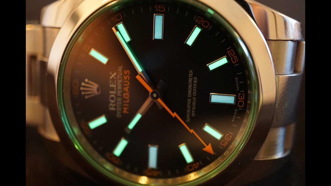 Hvile mod Breddegrad The Unappreciated) Rolex Milgauss GV Review - YouTube