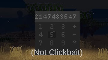 Calculator in Minetest