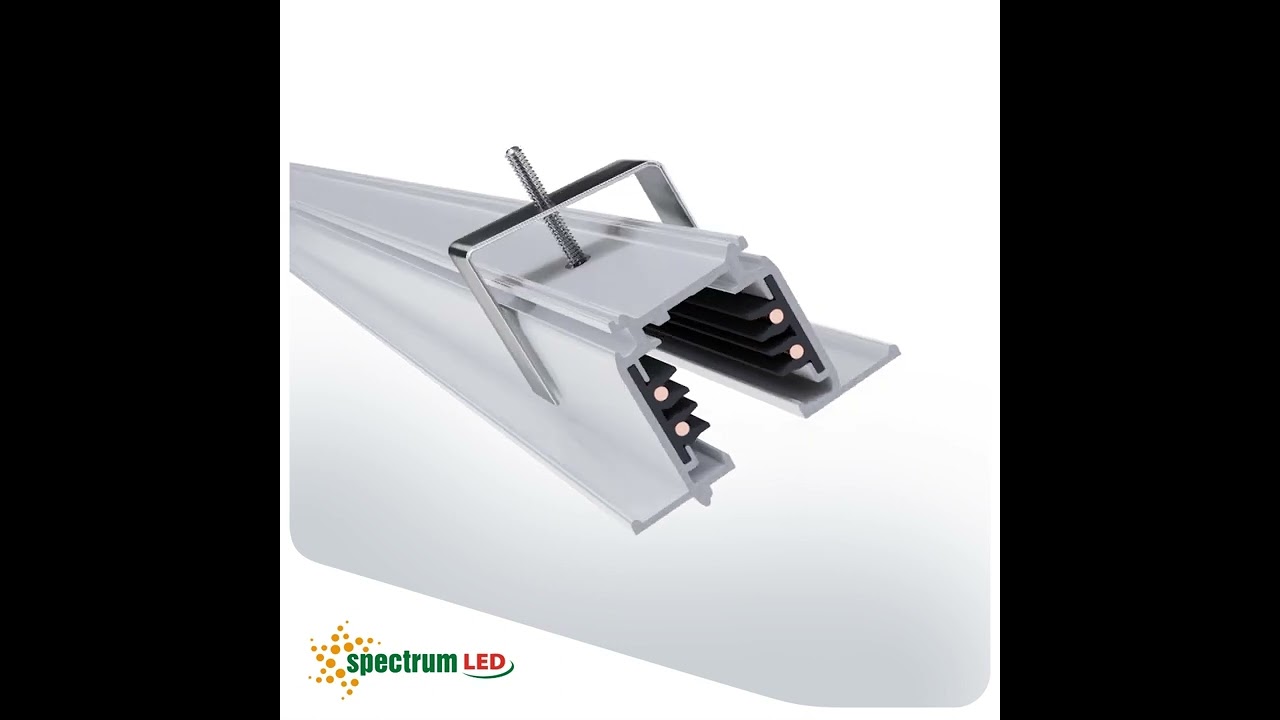 SYSTEM PODTYNKOWYCH SZYNOPRZEWODÓW TRÓJFAZOWYCH. RECESSED TRACK SYSTEM 3F (PHASE).