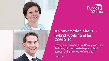 A Conversation about…hybrid working after COVID-19