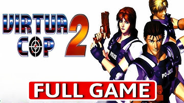 Virtua Cop 2 [LIGHT GUN] - FULL GAME Walkthrough Longplay