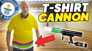 TShirt Cannon World Record