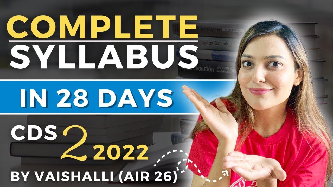 My Last Month Revision Timetable for CDS 2 2022| By Vaishalli - YouTube