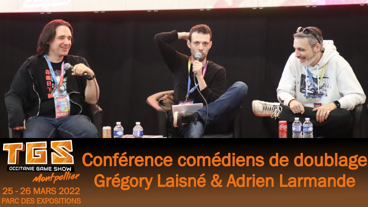TGS 2023 Montpellier Conf Rence Com Diens De Doublage Gr Gory 