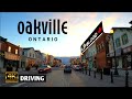 OAKVILLE, Ontario   ||   LOCKDOWN   ||   DRIVING TOUR [4K]   ||   2021