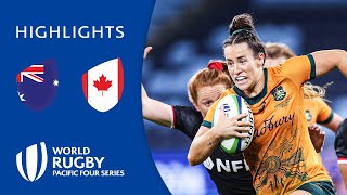 Canada looking ominous! | Australia v Canada | Pacific Four Series Highlights