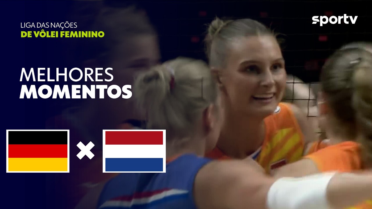 ALEMANHA 0 X 3 HOLANDA | MELHORES MOMENTOS | LIGA DAS NAÇÕES DE VÔLEI FEMININO 2026 | sportv