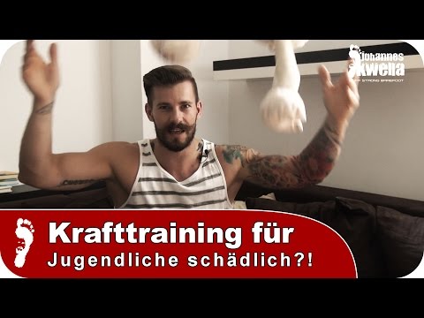 Krafttraining | Schädlich in der Entwicklungsphase des Körpers?