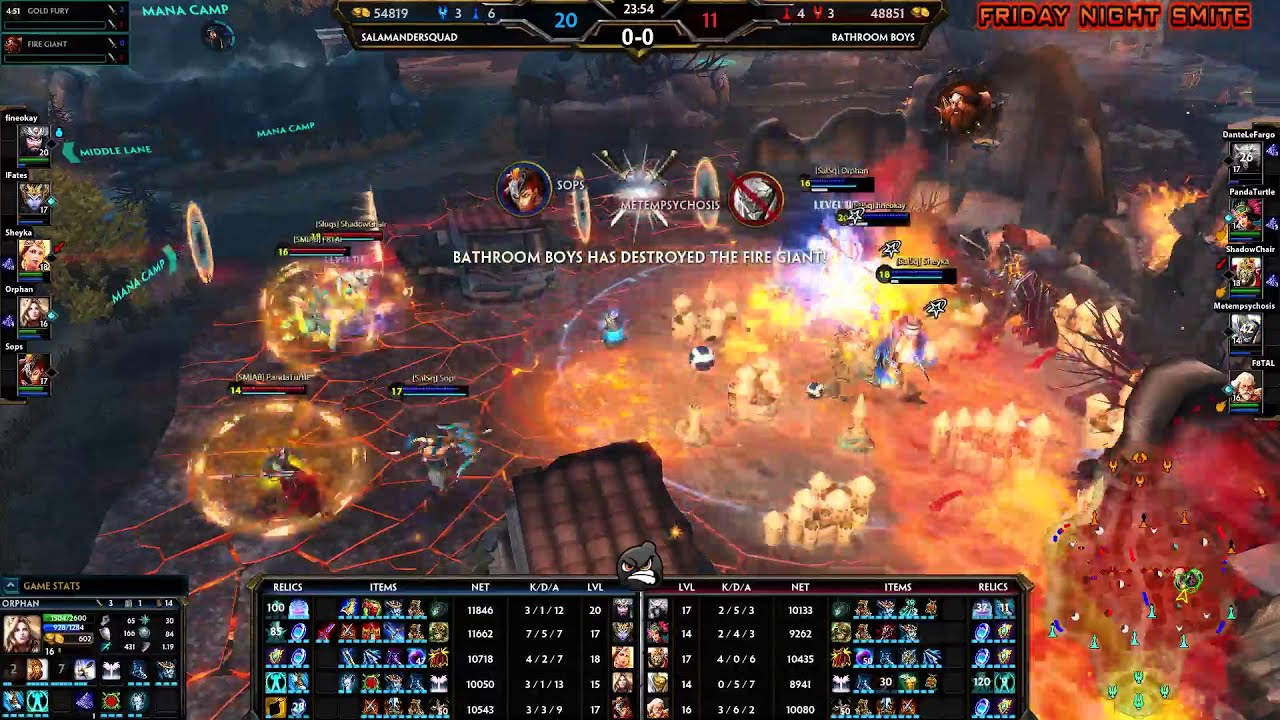 FNS Play of the Night ShadowChair epic Fire Giant Steal