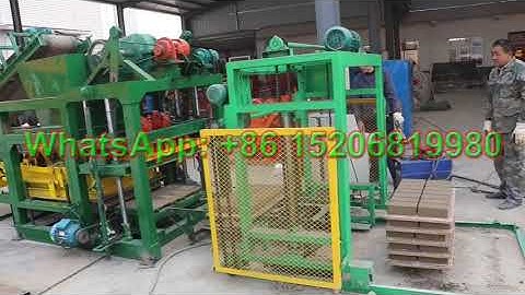QT4-25 automatic concrete block making machine for pavers and 5 , 6 inch hollow solid block Ghana