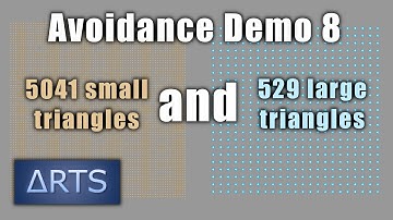 Triangle RTS: Avoidance Demo 8