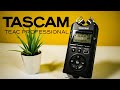 Tascam dr40 enregistreur 4 pistes portable  test