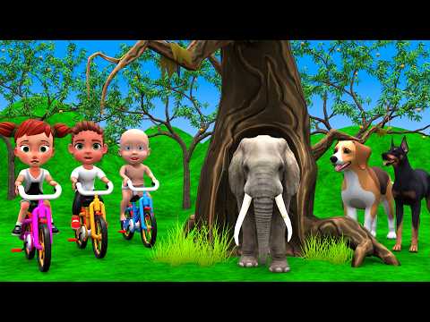 गुम हुआ नन्हा हाथी 🐘 | Chintu Chinki | pagal beta | desi comedy video | cs bisht vines | joke of