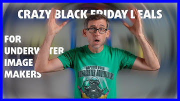 Dit zijn de beste Black Friday-deals van 2025 voor makers van onderwaterfoto