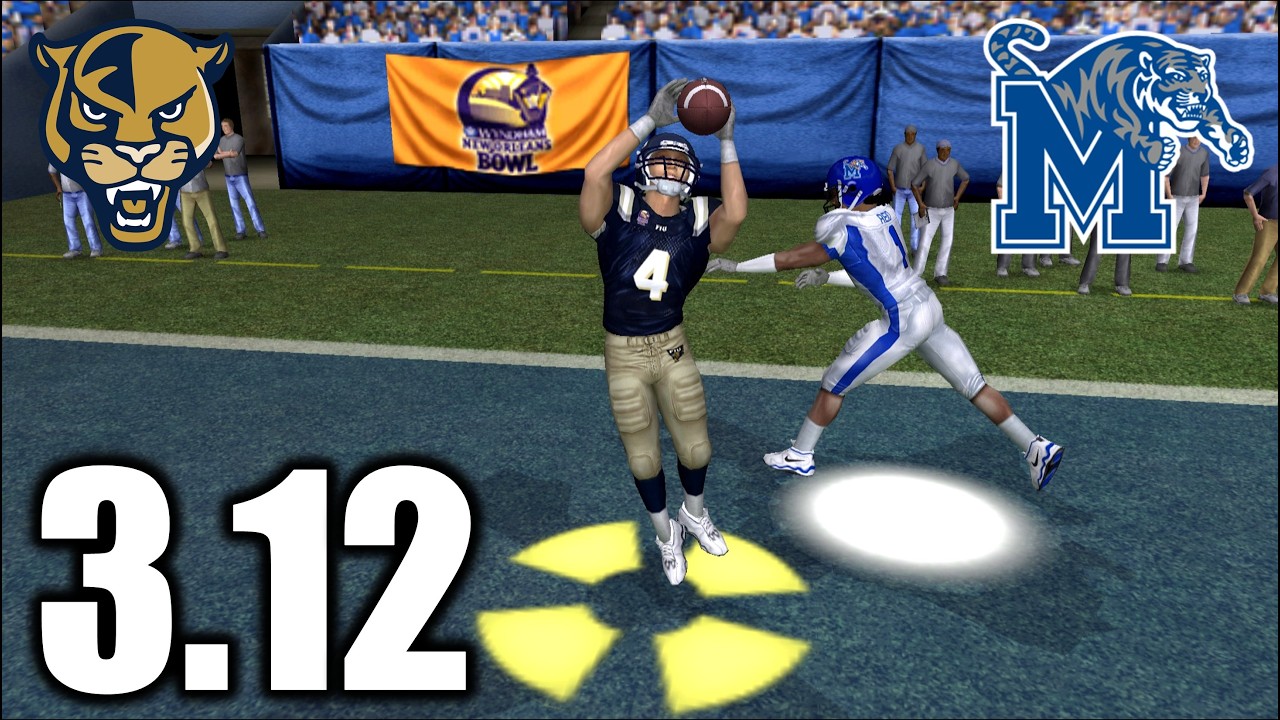 New Orleans Bowl: FIU vs Memphis  | NCAA Football 06 FIU Golden Panthers Dynasty | S3:E12