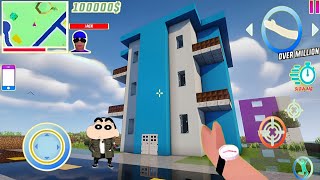 Shinchan And Richie Enter In Minecraft In Dude Theft Wars Gta V