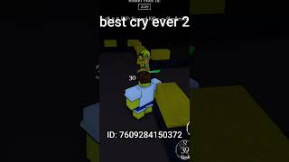Hit Sound Ids Cry New Version