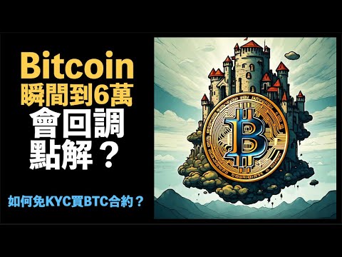 Bitcoin 話咁快就接近60000！會回調嘅一個原因係？比特幣 btc 免KYC交易期貨合約嘅交易所 bingx