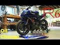 ('06-'16) Yamaha YZF-R6 First Oil Change: DIY Maintenance