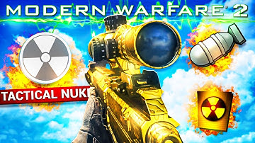 NUKE in EVERY Modern Warfare but its Sniping Only.. (COD Challenge)