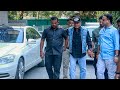 Salman khan father salim khan arrive with security at switch entertainment grand launch