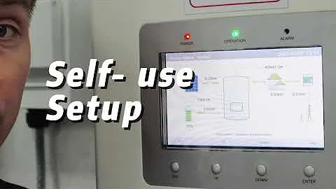 Solis Hybrid Inverter - Self-Use Setup