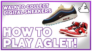 HOW TO PLAY AGLET APP | FIRST GAME FOR SNEAKERHEADS GUIDE HELP screenshot 1